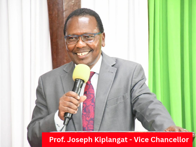 vice chancellor, prof. joseph kiplangat